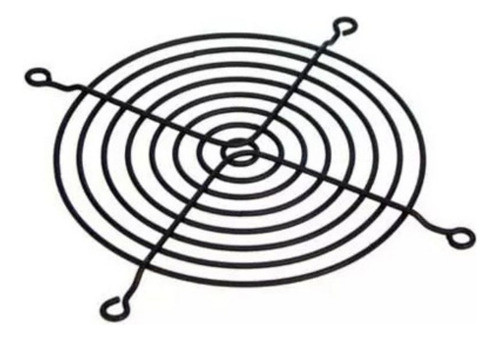 Kit 10 Grade Tela Proteção Cooler Ventilador Ventoinha 120mm 0