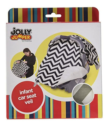 Jolly Jumper Infantil Asiento De Coche Velo Chevron Tamaño Ú 1
