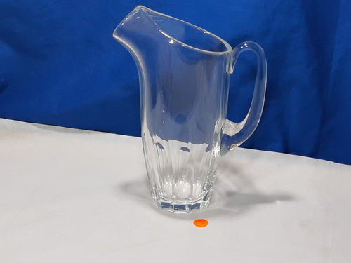 Antigua Jarra De Cristal Tallada S4 0
