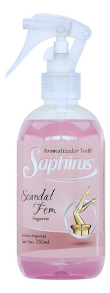 Aromatizante Textil X 3 Unidades. Scandal Fem 250 Ml. 1