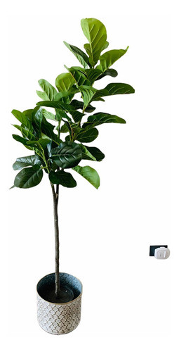 Ficus Pandurata Artificial Con Maceta 1,50 Mts 0