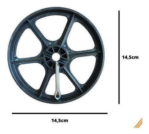 Polia Do Agitador Para Tanquinho Newmaq New Up + Cupilha 1