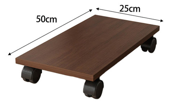 Torres De Pc Suporte De Cpu De Madeira Com 4 Um 25cmx50cm 1