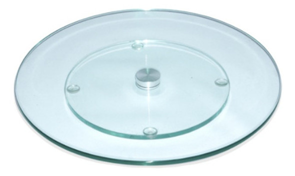 Bandeja Giratório De Prato Centro Para Mesa De Vidro 40cm 0