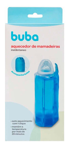 Aquecedor De Mamadeiras - One Click - Azul - Buba 0