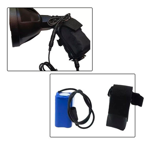 Bateria Extra - Recargable - Ideal Para Focos De Caza 1