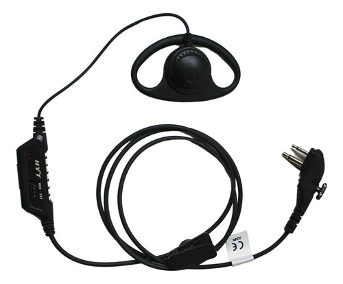 Fone De Ouvido Hytera Rádio Pd 506 E Pd 406 0
