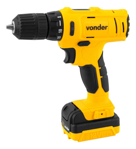Parafusadeira/furadeira A Bateria Vonder Pfv120 12v Bivolt 1