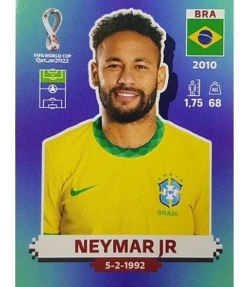 Figurinha Do Neymar - Bra17 0