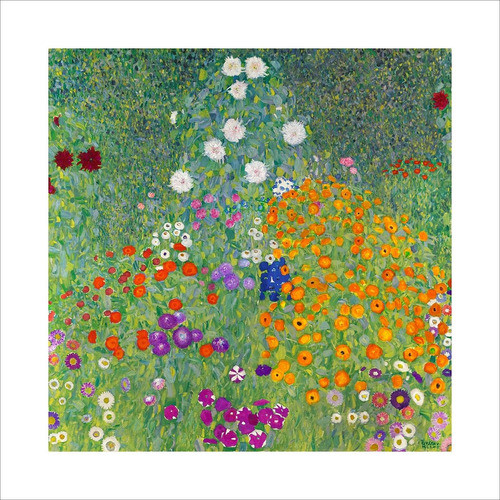 Lamina Fine Art El Jardin Del Agricultor Klimt 70x70 Cm 0