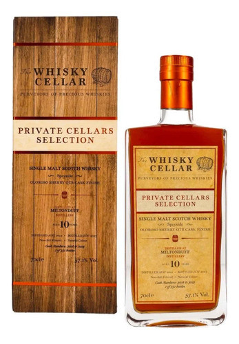 Whisky Cellar Miltonduff 10 Años 57,1% 700 Ml 0