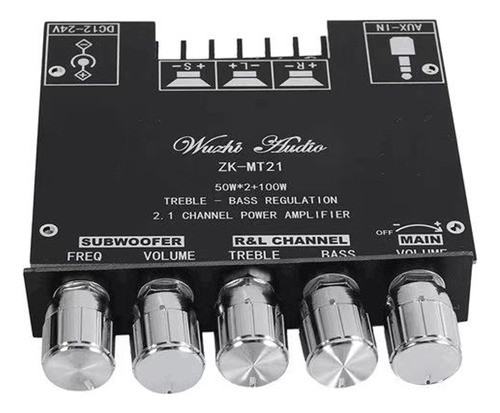 Módulo Amplificador De Potência Mt21... Ch Bt Aux, Audio De 0