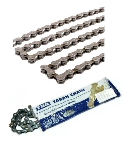 Corrente Ybn 6v 7v 8v Bike Mtb Shimano 116l Kmc Sram Tec 0