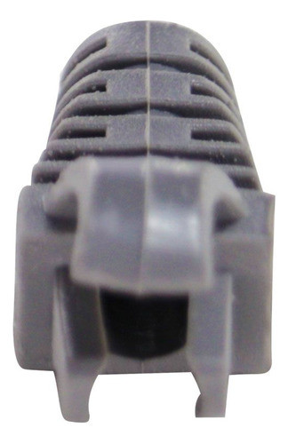 Conjunto Com 200 Unidades De Capa  Snap In  Para Rj45 Cinza 1