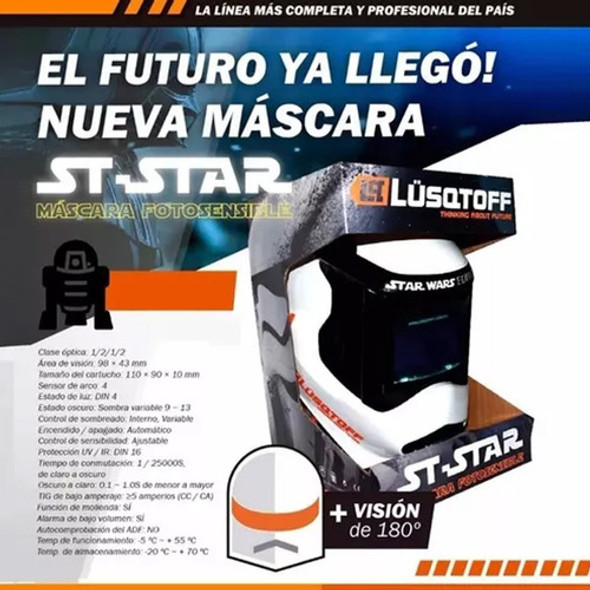Mascara Para Soldar Careta Fotosensible Mma Mig Mag Tig 1