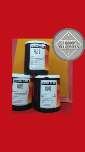 Tintas Plastisol Rojo Tb 1kg Para Serigrafia 0