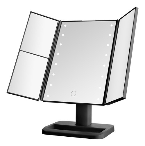 Espejo De Tocador Con Luz Led Para Maquillaje Peinado 0