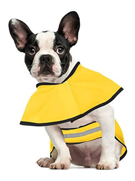 Poncho Impermeable Con Capucha Impermeable Para Perros Hde P 1
