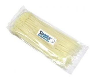 Zuncho Plás. Blanco 200x3.6mm 18kg Ap200ic Slender (300un) 0