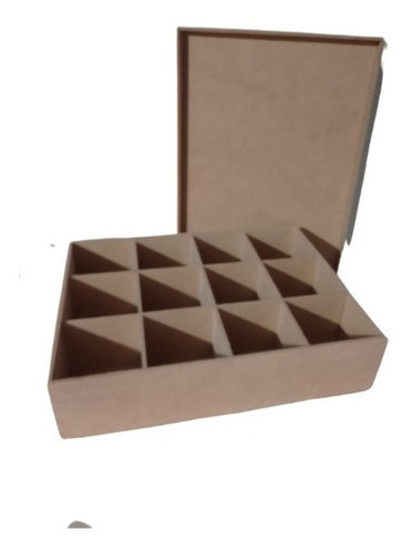 Caja De Te Tapa Suelta X  12 Div Sin Visor   Morema Trece 1