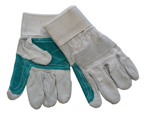 Par De Guantes De Descarne Y Tela 0