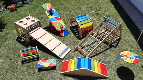 Cubo + Rampra - Plaza De Juegos California 1