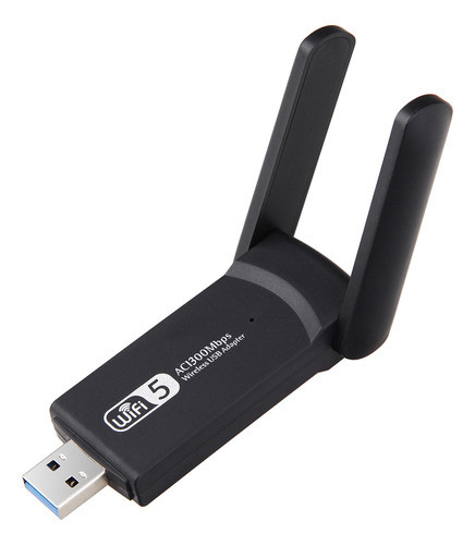 Placa De Rede Wi-fi Usb Sem Fio De 1300 Mbps.. 4g 5g Etherne 0