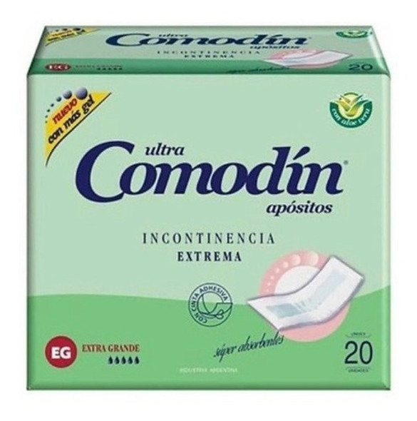 10un Comodin Apositos Incontinencia Extrema Xg X20 0