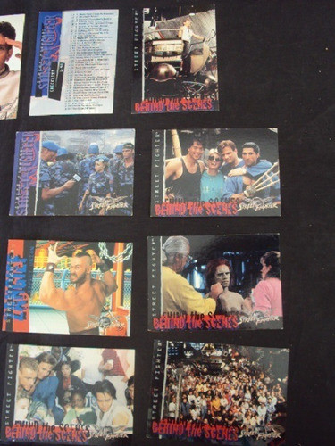 Lote De Tc De La Pelicula Street Fighter - 17 Unidades 1