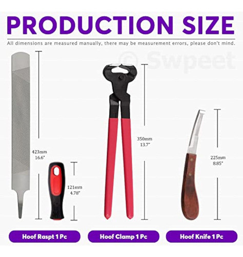 Swpeet Juego De 8 Herramientas Profesionales De 1