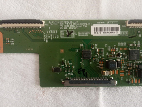 Placa T-con Tv LG 43lj5500 1