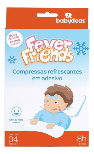 Fever Friends Compressa Refrescante Em Adesivo - Babydeas 0
