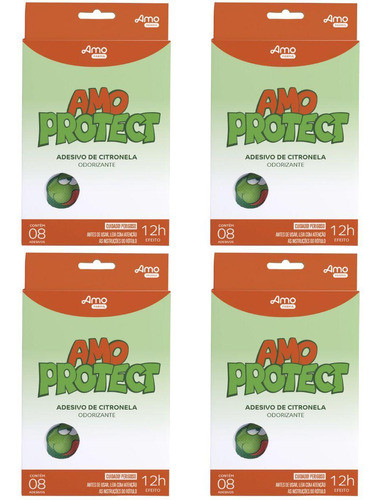 4 Adesivo Repelente Sapinho Amo Protect - 8 Uni - Babydeas 0