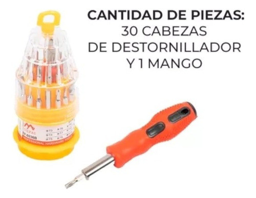 Destornillador 31 Puntas En 1 Precisión Profesional 1