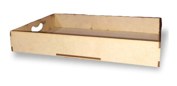 Combo 10 Bandejas Desayuno 30x40cm Rectangular Fibrofacil 0
