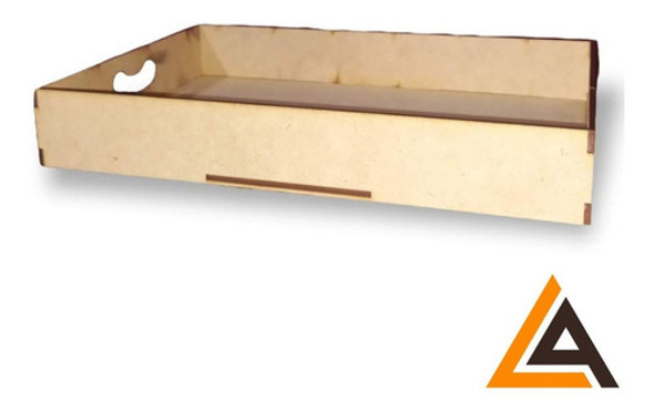Combo 10 Bandejas Desayuno 30x40cm Rectangular Fibrofacil 1