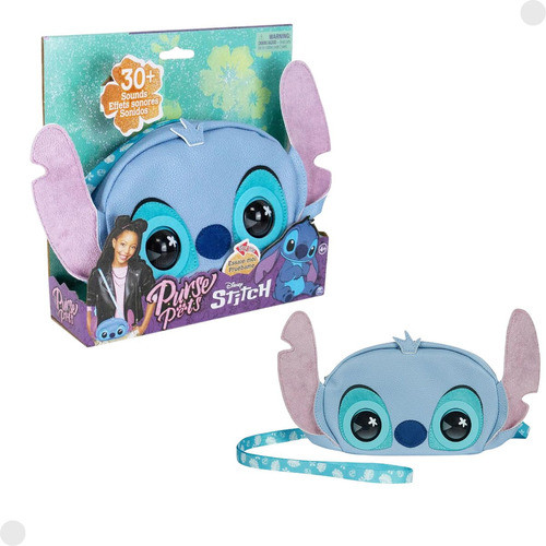 Bolsa Interativa Purse Pets Little Stitch Cor Azul 3409sunny 0