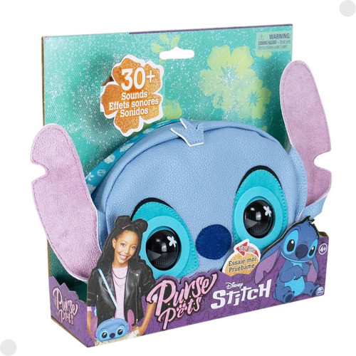Bolsa Interativa Purse Pets Little Stitch Cor Azul 3409sunny 1