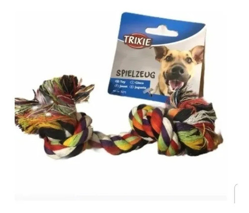 Juguete Perro Soga De Algodón Multicolor 54 Cm  La Mejor 0