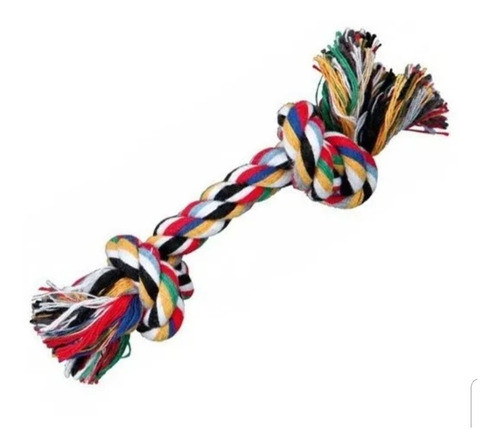 Juguete Perro Soga De Algodón Multicolor 54 Cm  La Mejor 1
