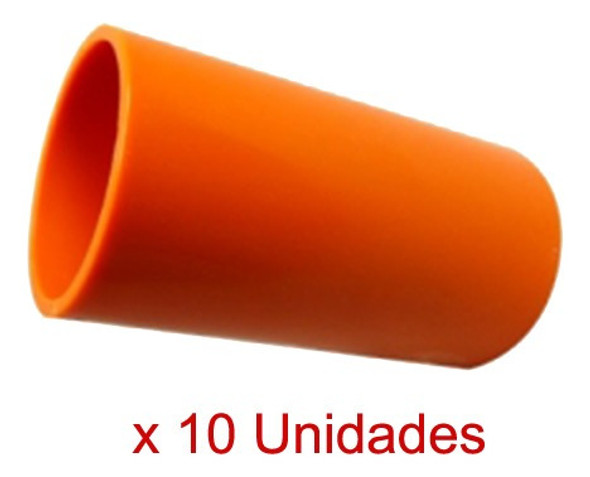 Pack X 10 Cuplas Para Corrugado Naranja De 20mm - Aym 1