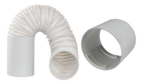 Duto Ar Condicionado Portátil 150mm Original + Extensor 0