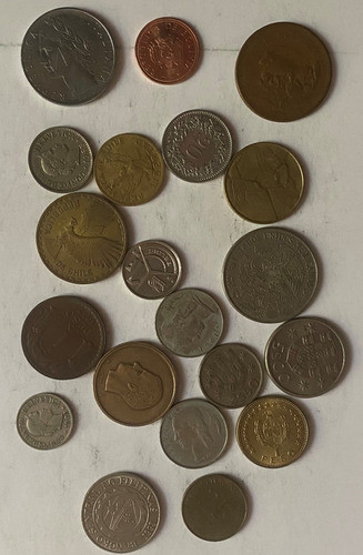 Lote De Monedas México Portugal Filipinas Suiza  920/8m 1