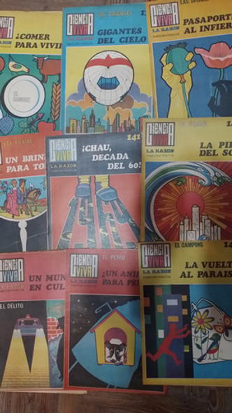Lotye De 12 Revistas - Ciencia Viva - De La Razon - Año 1969 0