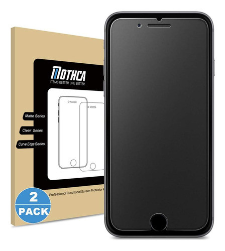 2 Protectores De Pantalla De Vidrio Templado De Para iPhone 0