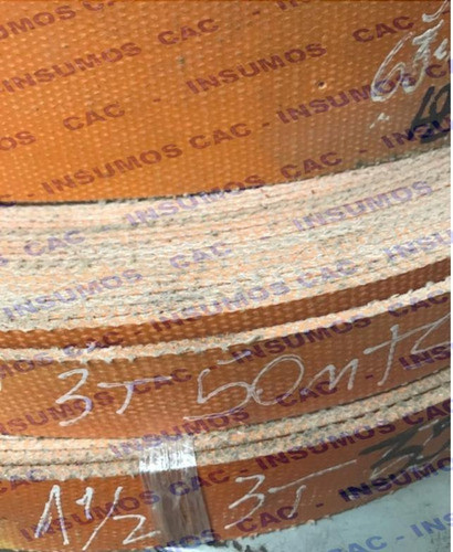 Correa Plana Algodón Y Goma Tipo Thor 4 Telas 153mm 6 PuLG 1