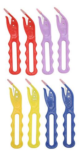 Removedor De Cortador De Elástico De Cabelo, 8 Peças De Borr 0