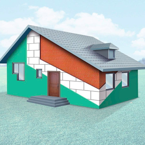 Eifs Aislación Térmica Y Acustica Exterior Mampostería X M2 1