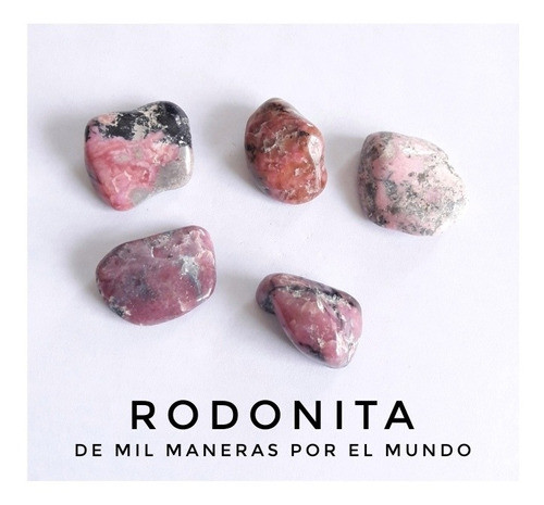 Jade Rodonita. Piedra Natural Energética .amor - Autoestima 1