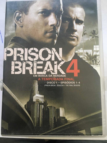 Prison Break Temporada Final Completa Dvd Original Usado 0